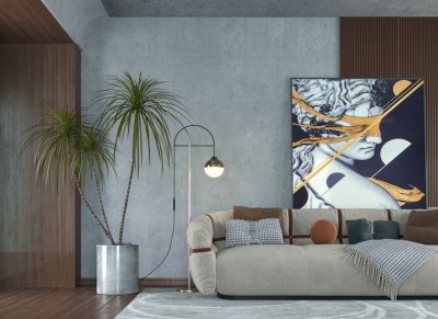 Waarom één groot schilderij meer doet dan tien kleine lijstjes